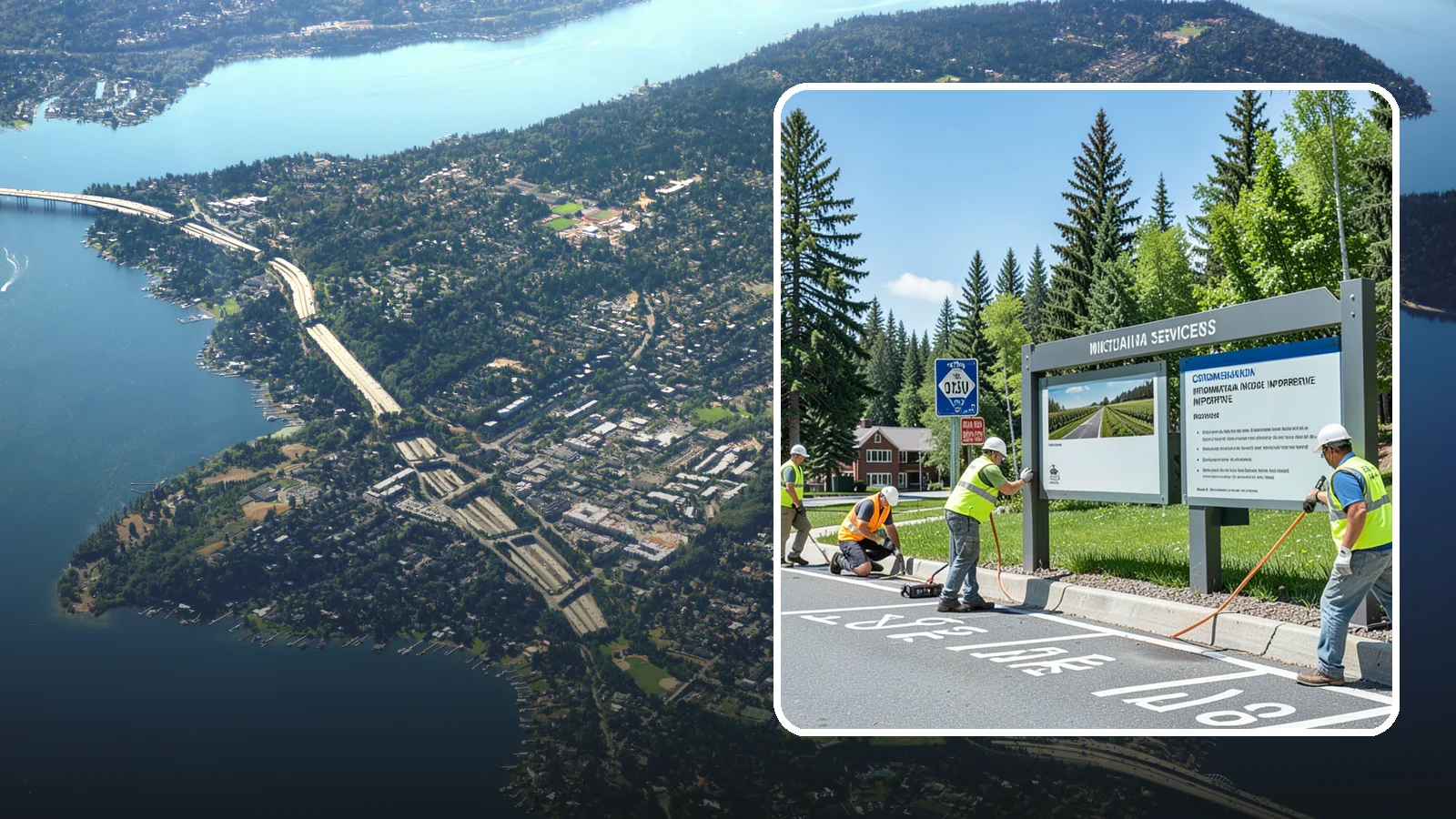 Informational Signs in Mercer Island, King County, WA - We fabricate and install informational and interpretive signage for public facilities, programs, and points of interest.