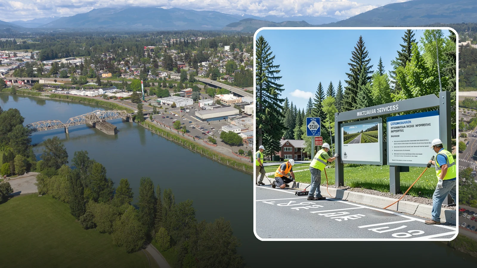 Informational Signs in Mount Vernon, Skagit County, WA - We fabricate and install informational and interpretive signage for public facilities, programs, and points of interest.