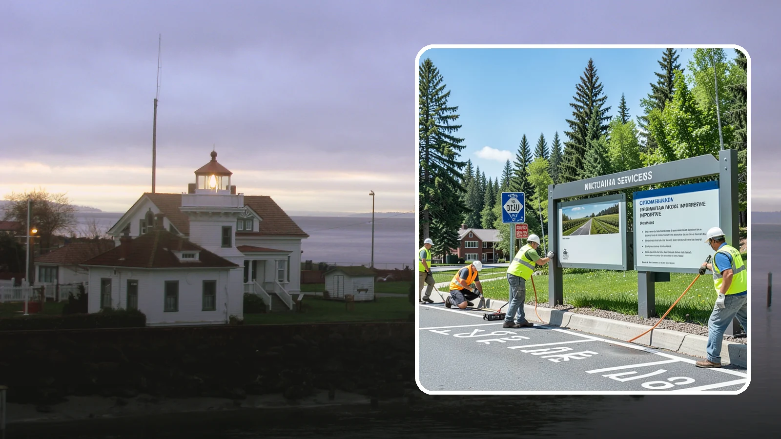 Informational Signs in Mukilteo, Snohomish County, WA - We fabricate and install informational and interpretive signage for public facilities, programs, and points of interest.