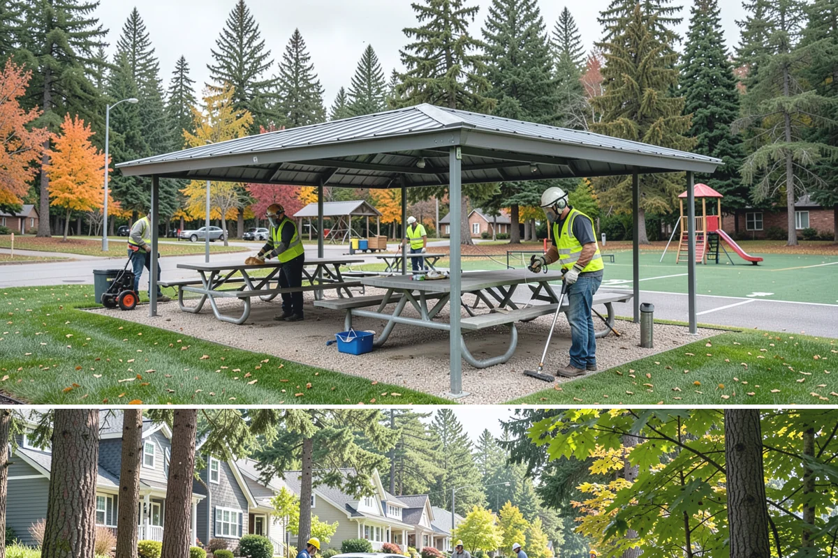 Informational Signs in Normandy Park, King County, WA - Fabrication and installation run year-round, with interpretive projects at outdoor sites often timed for the drier season to...