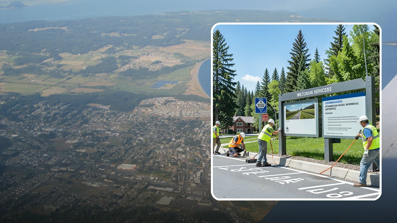 Informational Signs in Oak Harbor, Island County, WA - We fabricate and install informational and interpretive signage for public facilities, programs, and points of interest.