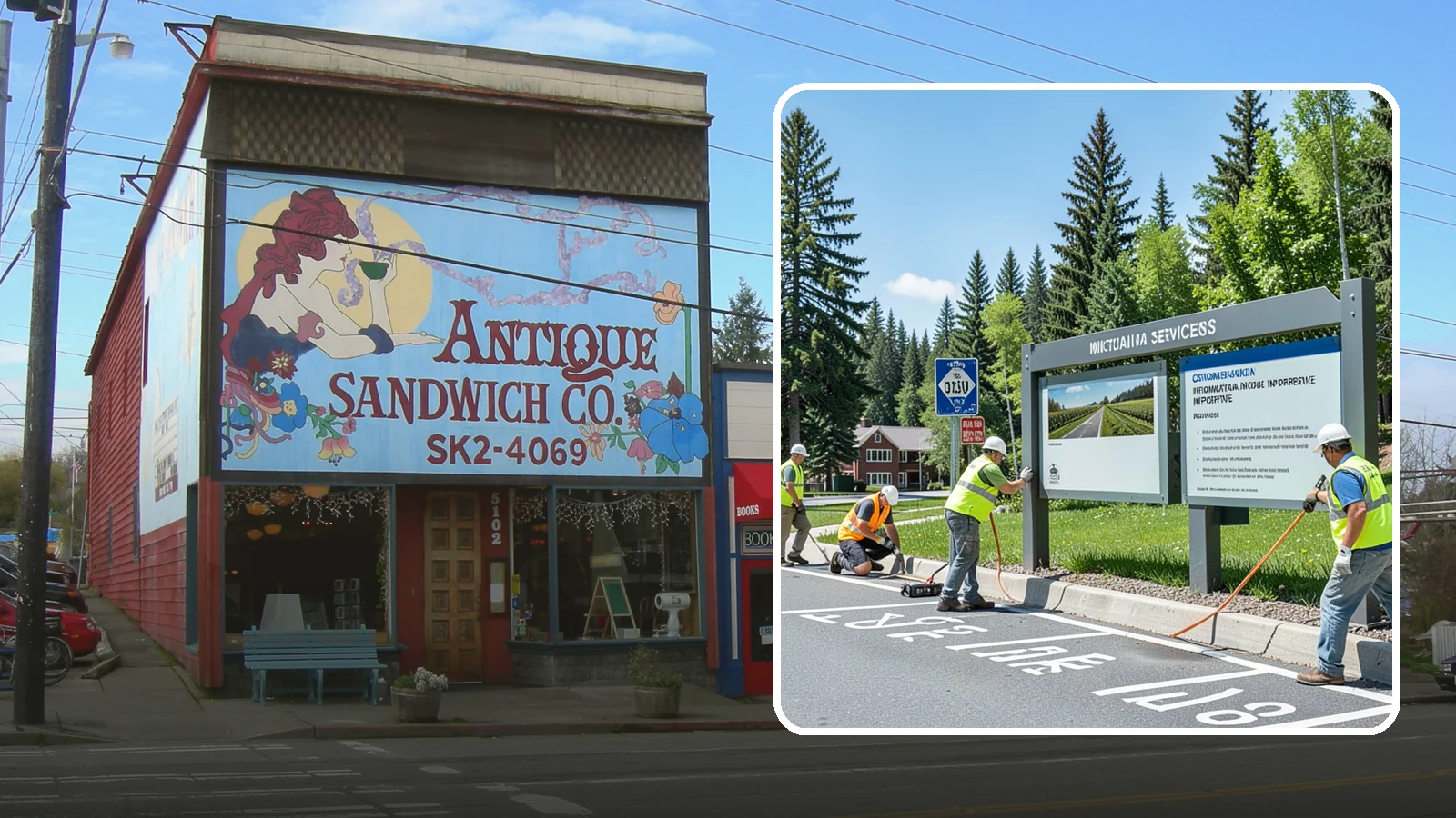 Informational Signs in Ruston, Pierce County, WA - We fabricate and install informational and interpretive signage for public facilities, programs, and points of interest.