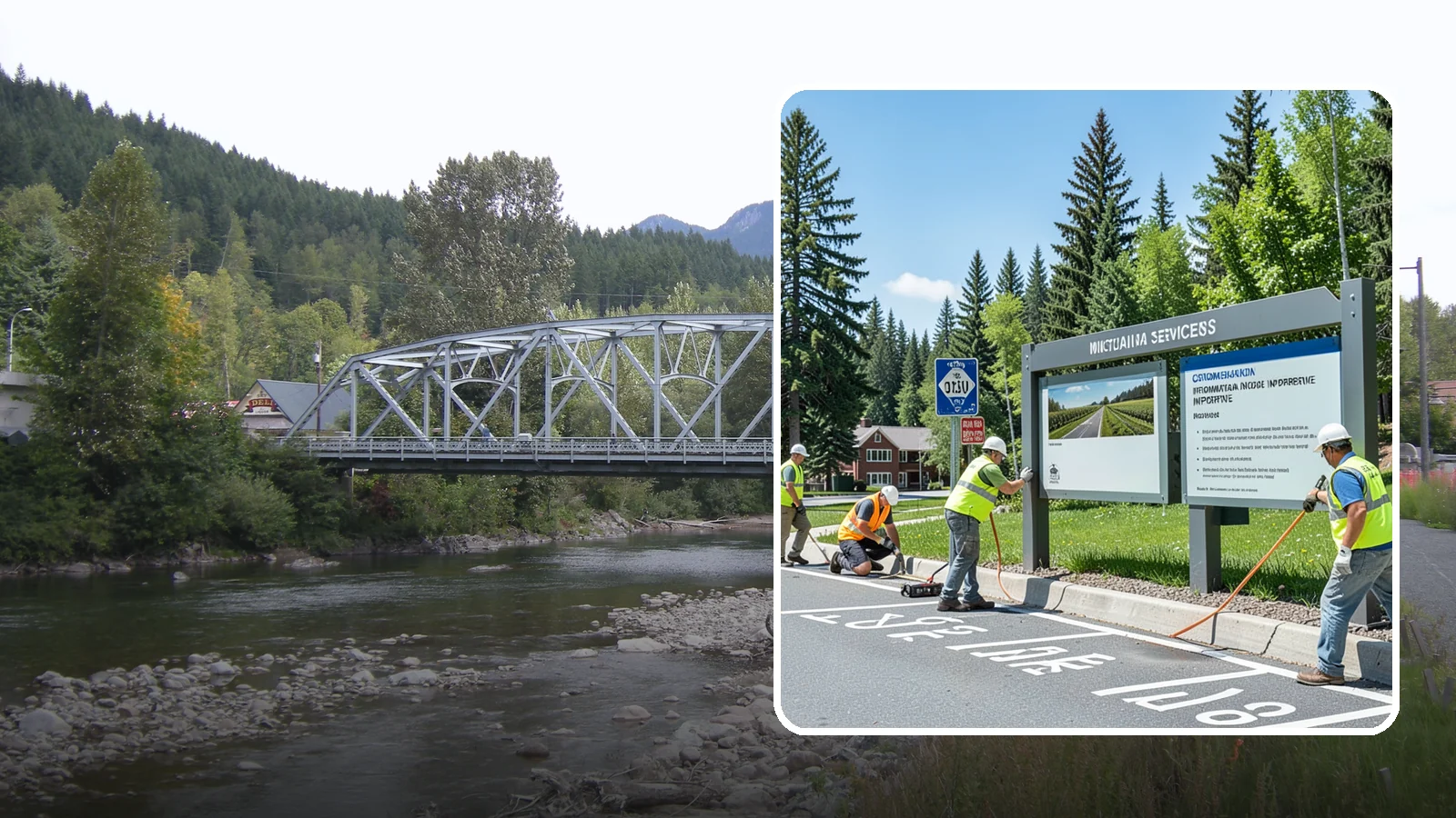 Informational Signs in Skykomish, King County, WA - We fabricate and install informational and interpretive signage for public facilities, programs, and points of interest.