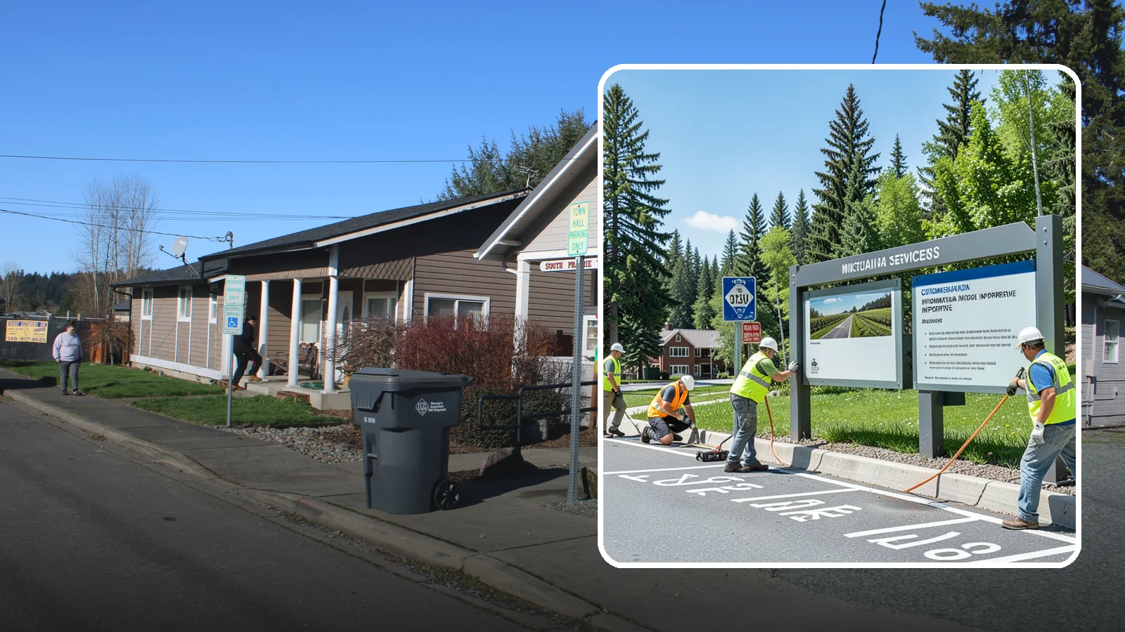 Informational Signs in South Prairie, Pierce County, WA - We fabricate and install informational and interpretive signage for public facilities, programs, and points of interest.