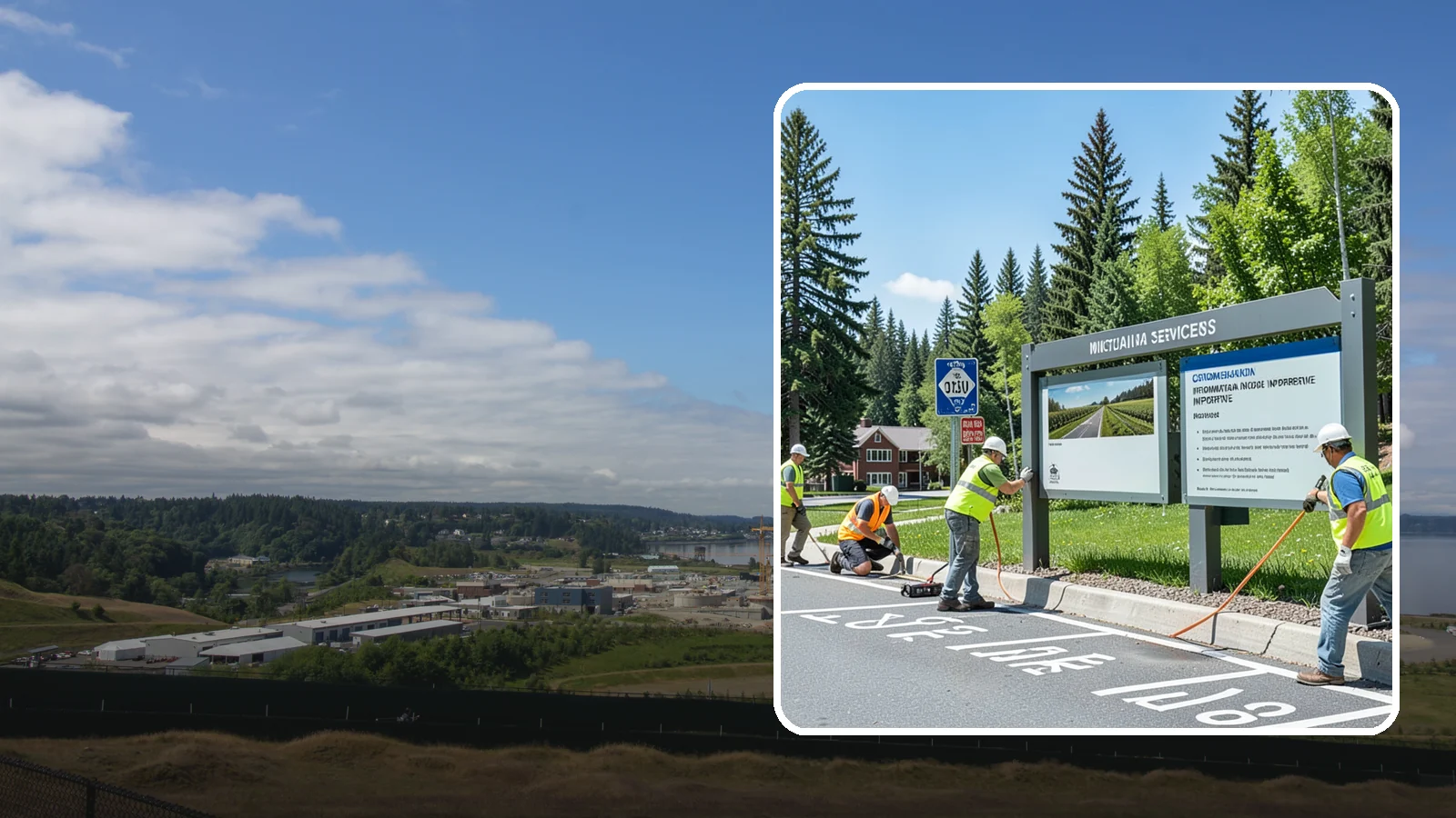 Informational Signs in University Place, Pierce County, WA - We fabricate and install informational and interpretive signage for public facilities, programs, and points of interest.
