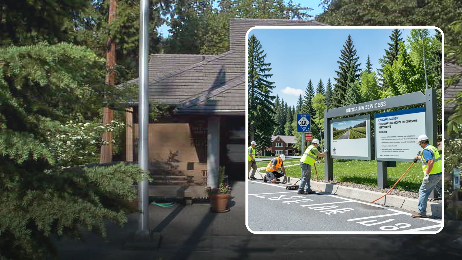 Informational Signs in Yarrow Point, King County, WA - We fabricate and install informational and interpretive signage for public facilities, programs, and points of interest.