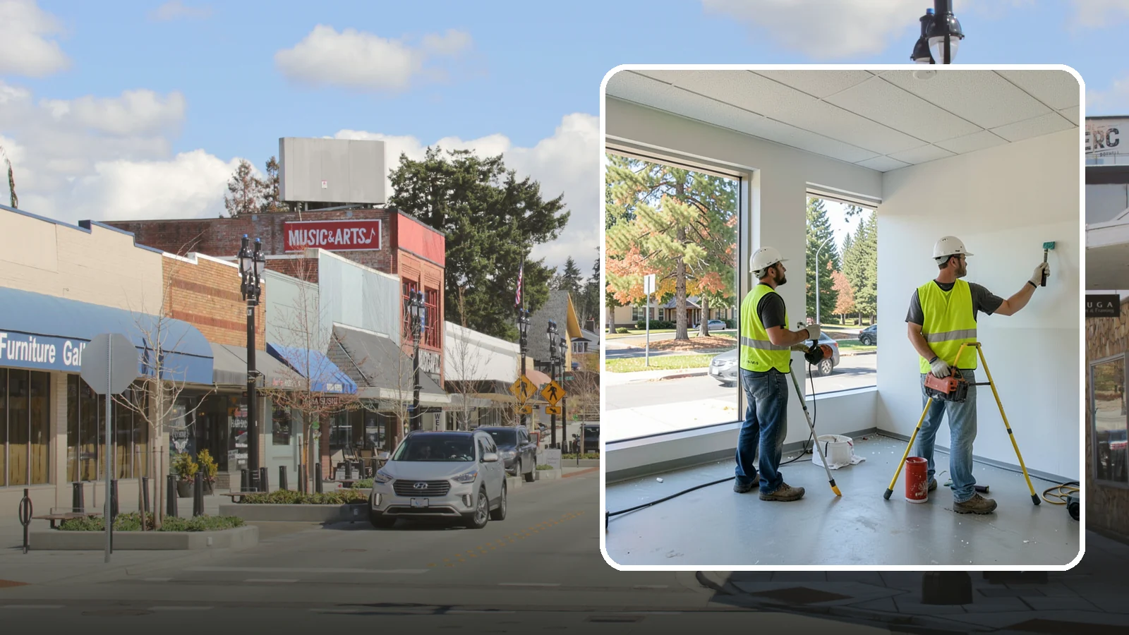 Interior Painting in Bothell, King County, WA - Refresh and protect public building interiors with durable, low-disruption painting scheduled around operations.