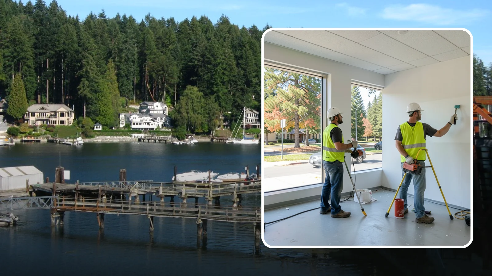 Interior Painting in Gig Harbor, Pierce County, WA - Refresh and protect public building interiors with durable, low-disruption painting scheduled around operations.