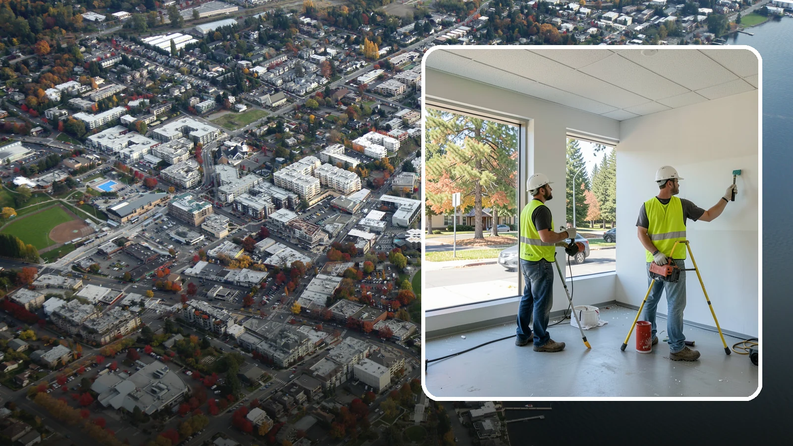 Interior Painting in Kirkland, King County, WA - Refresh and protect public building interiors with durable, low-disruption painting scheduled around operations.