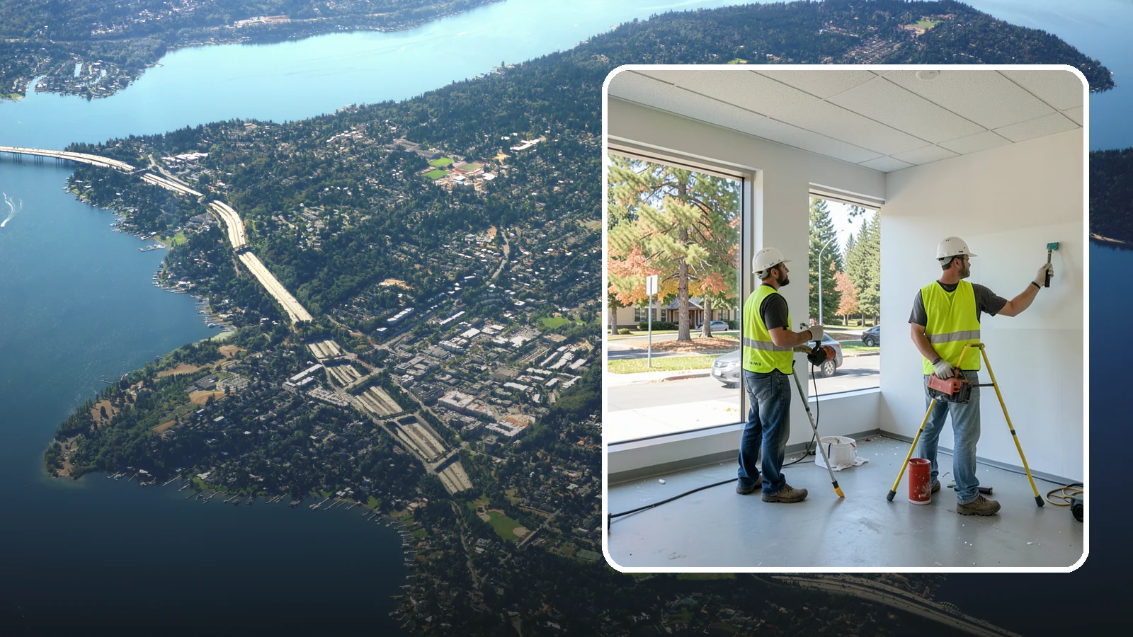 Interior Painting in Mercer Island, King County, WA - Refresh and protect public building interiors with durable, low-disruption painting scheduled around operations.