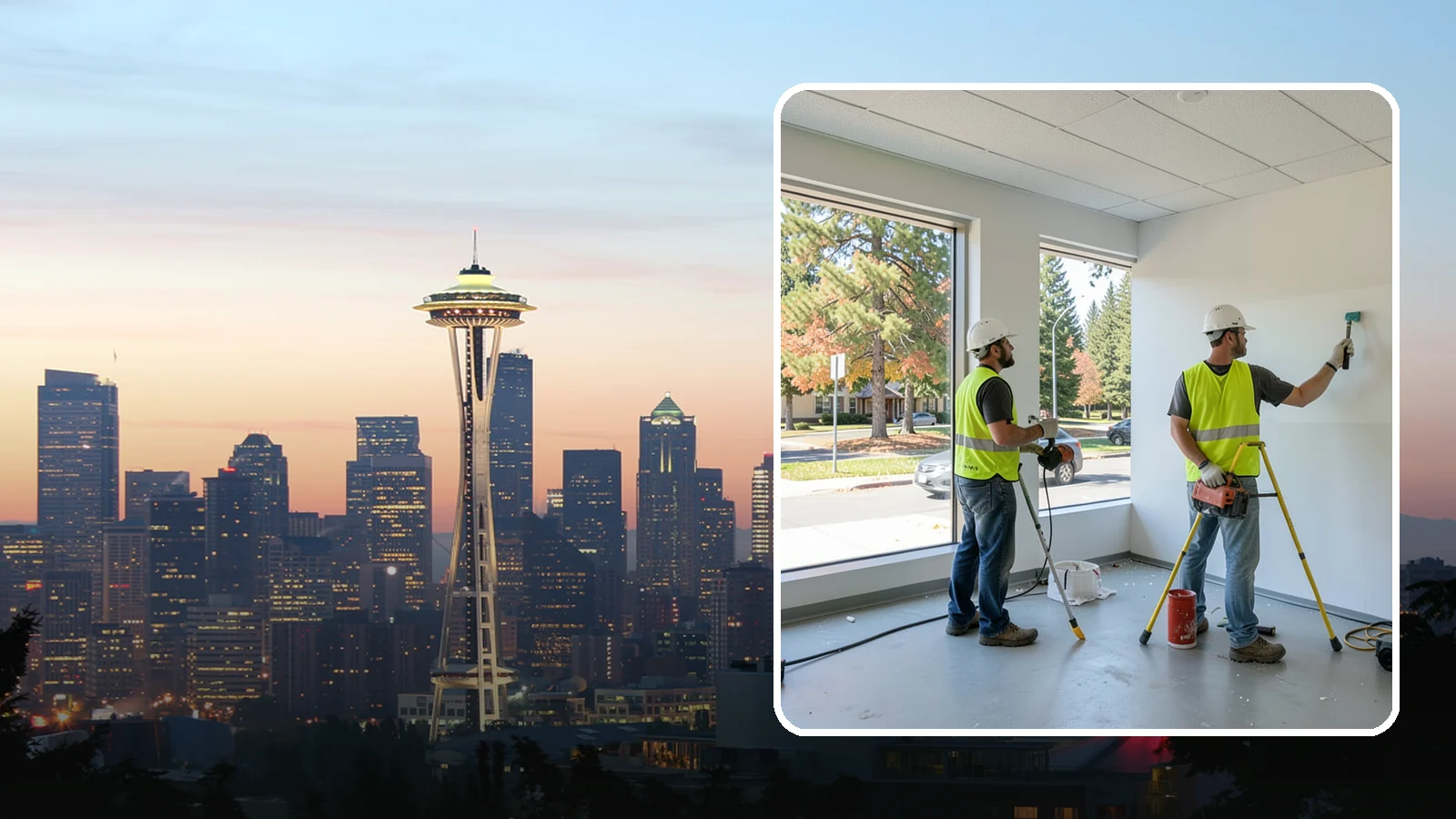Interior Painting in Seattle, King County, WA - Refresh and protect public building interiors with durable, low-disruption painting scheduled around operations.