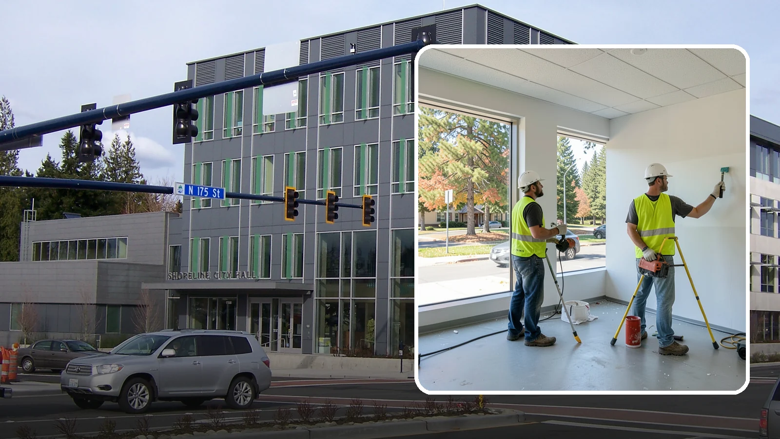 Interior Painting in Shoreline, King County, WA - Refresh and protect public building interiors with durable, low-disruption painting scheduled around operations.