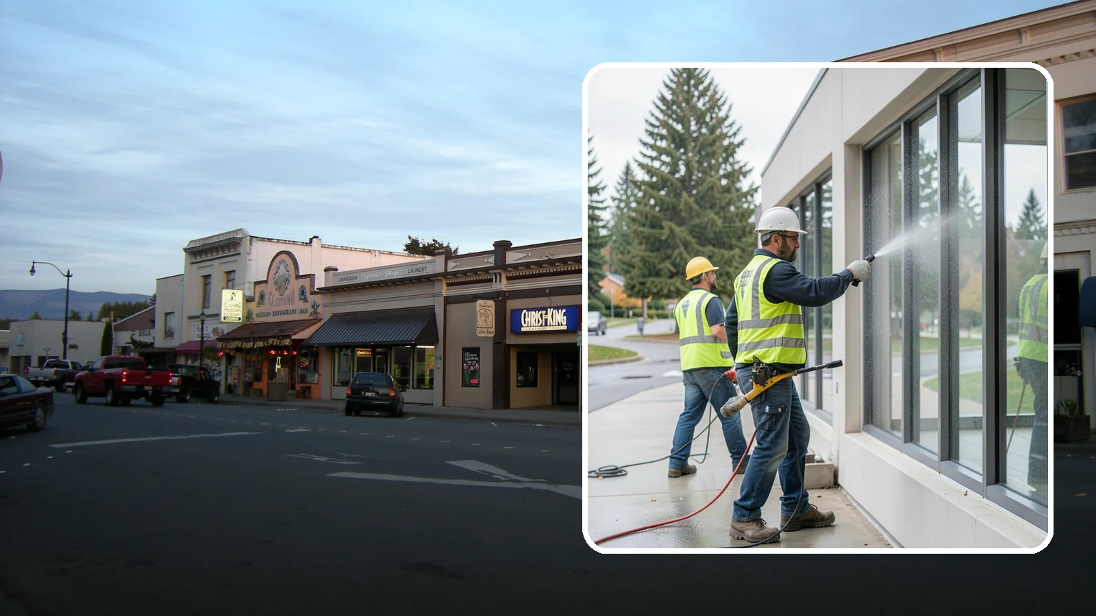 Interior Window Washing in Burlington, Skagit County, WA - Streak-free interior glass keeps lobbies, offices, and partitions bright and professional for the public.