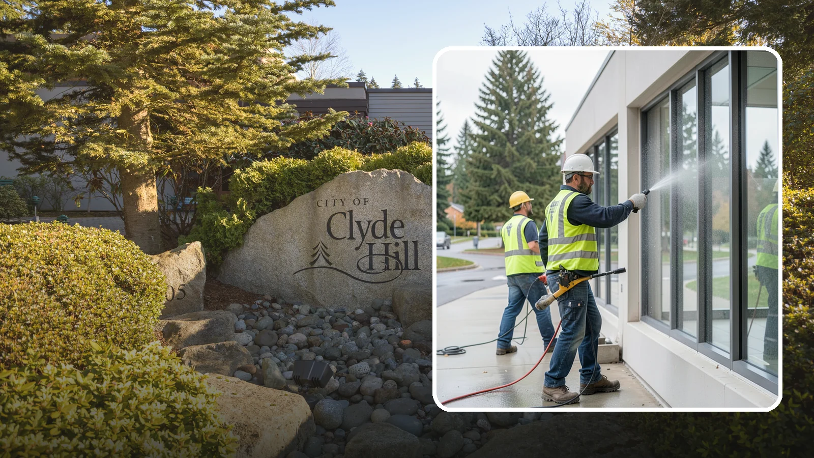 Interior Window Washing in Clyde Hill, King County, WA - Streak-free interior glass keeps lobbies, offices, and partitions bright and professional for the public.