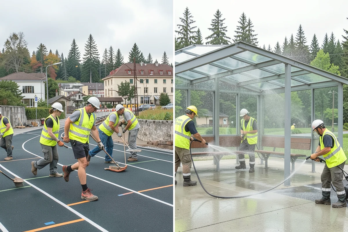 Interior Window Washing in Duvall, King County, WA - Survey glass locations, heights, and access constraints