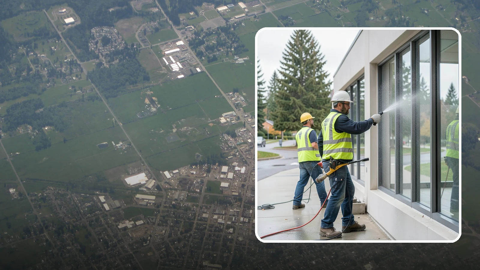 Interior Window Washing in Enumclaw, King County, WA - Streak-free interior glass keeps lobbies, offices, and partitions bright and professional for the public.