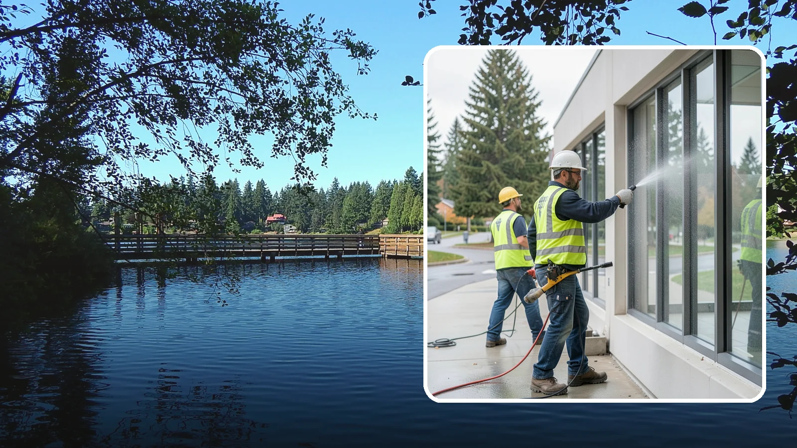 Interior Window Washing in Federal Way, King County, WA - Streak-free interior glass keeps lobbies, offices, and partitions bright and professional for the public.