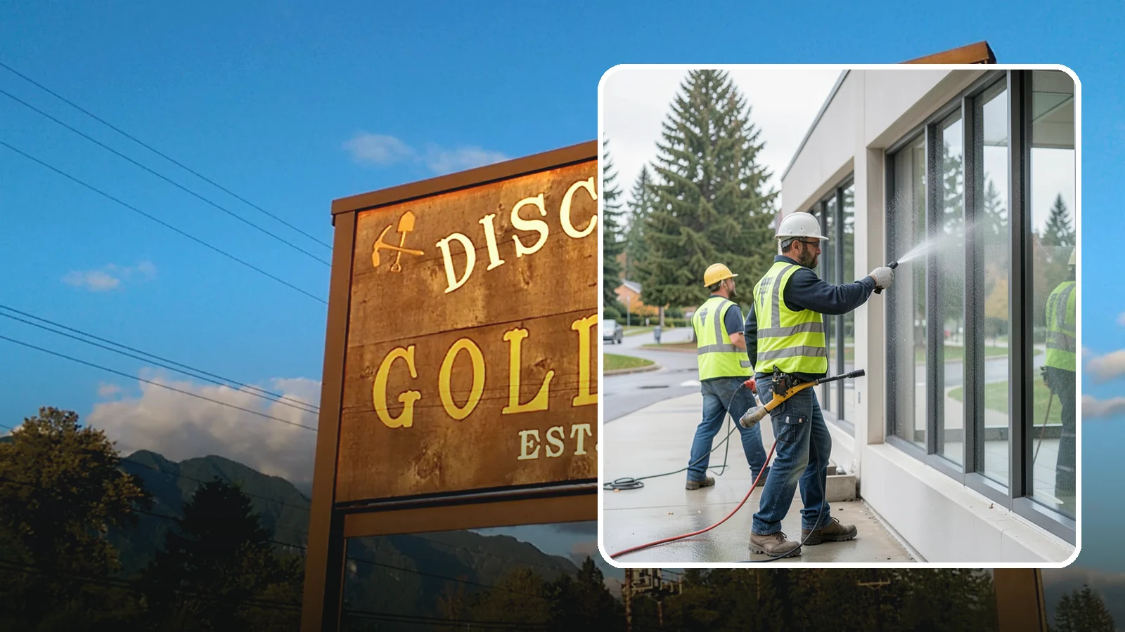 Interior Window Washing in Gold Bar, Snohomish County, WA - Streak-free interior glass keeps lobbies, offices, and partitions bright and professional for the public.
