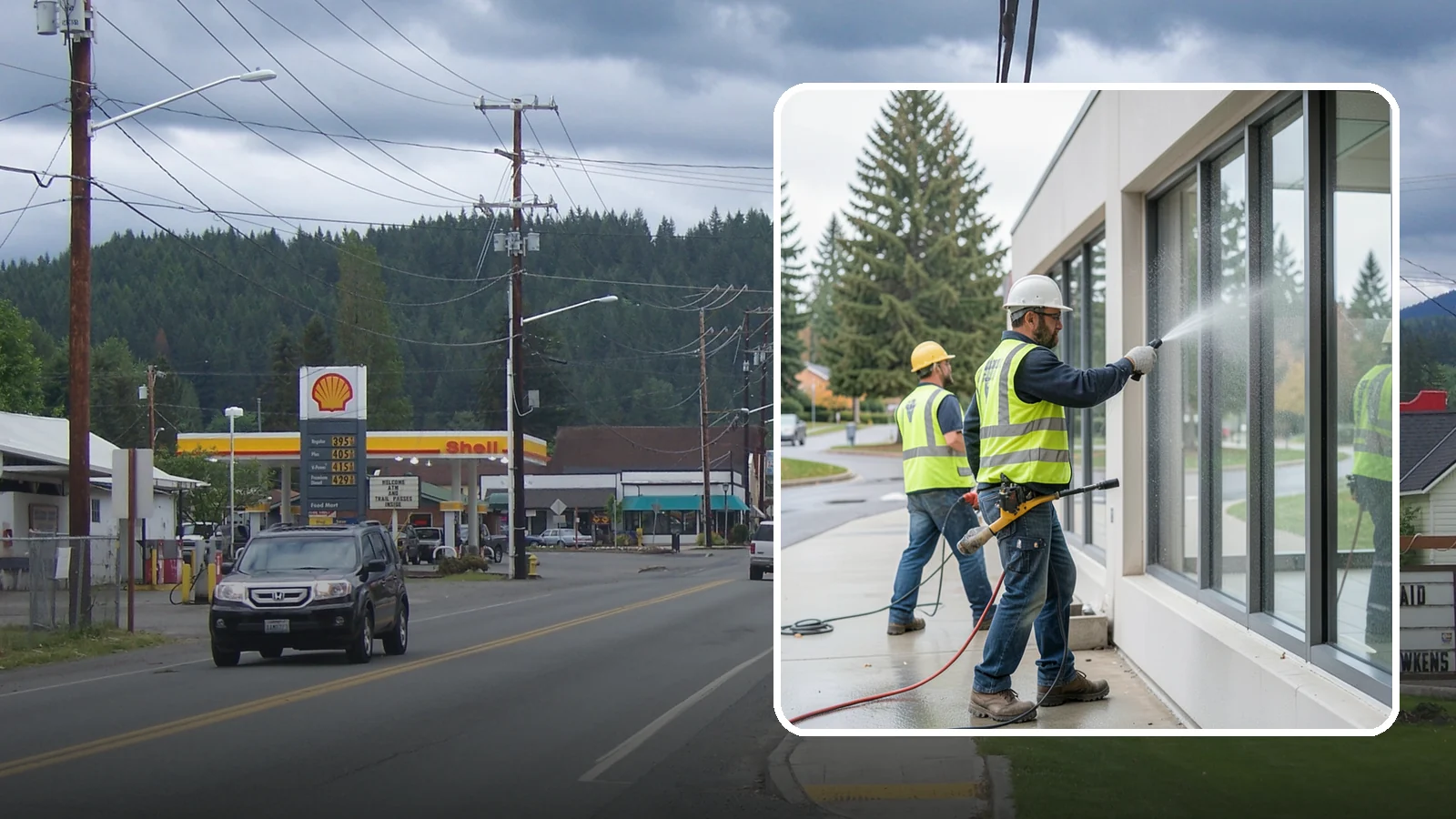 Interior Window Washing in Granite Falls, Snohomish County, WA - Streak-free interior glass keeps lobbies, offices, and partitions bright and professional for the public.