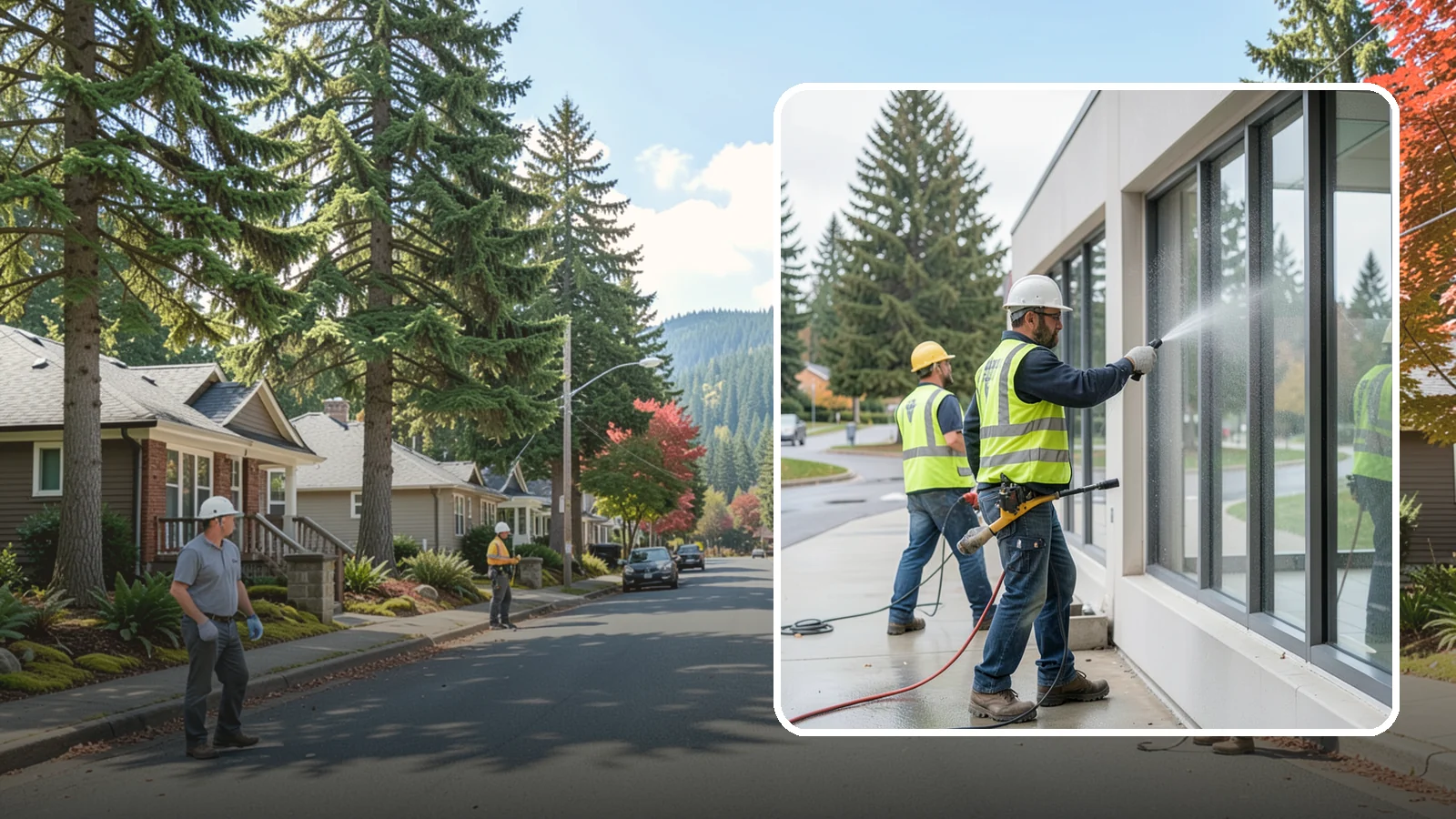 Interior Window Washing in Hunts Point, King County, WA - Streak-free interior glass keeps lobbies, offices, and partitions bright and professional for the public.