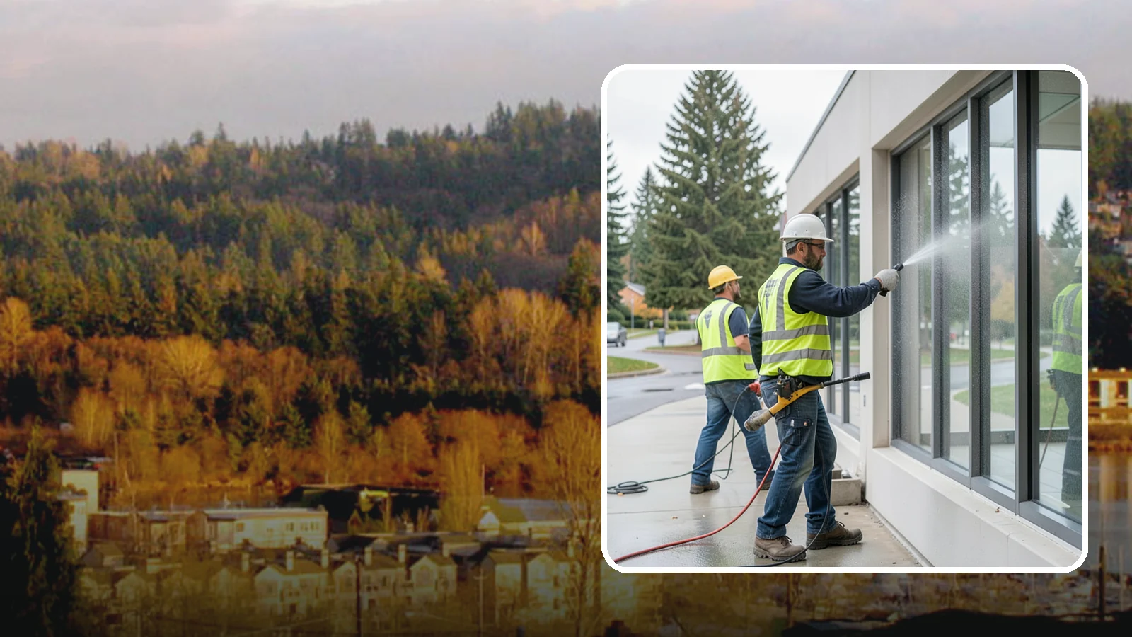 Interior Window Washing in Kenmore, King County, WA - Streak-free interior glass keeps lobbies, offices, and partitions bright and professional for the public.