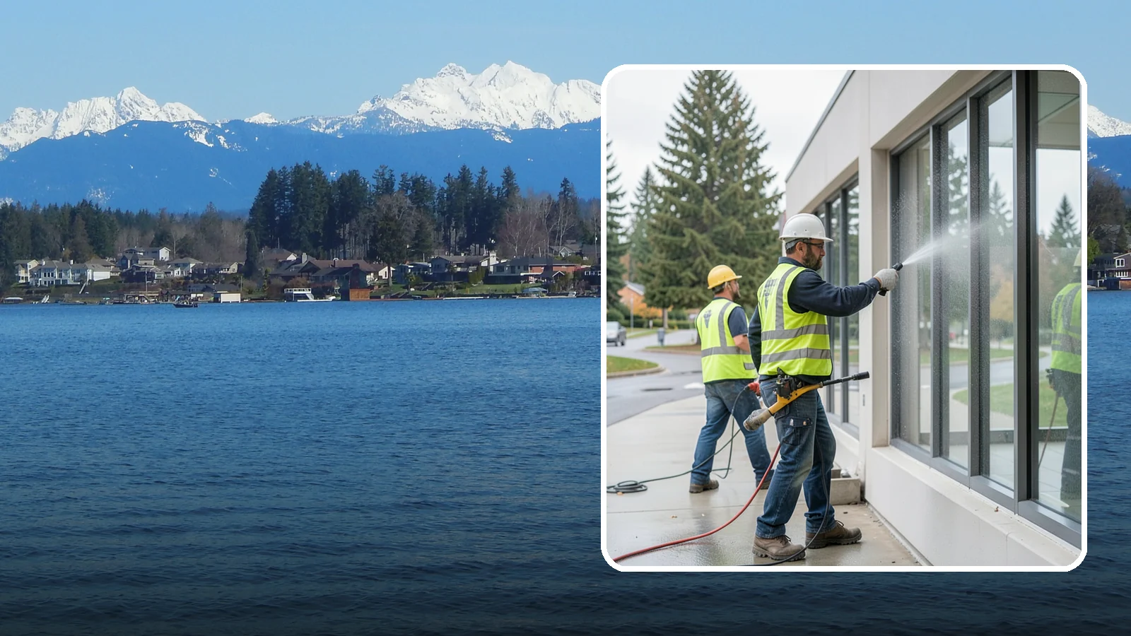 Interior Window Washing in Lake Stevens, Snohomish County, WA - Streak-free interior glass keeps lobbies, offices, and partitions bright and professional for the public.