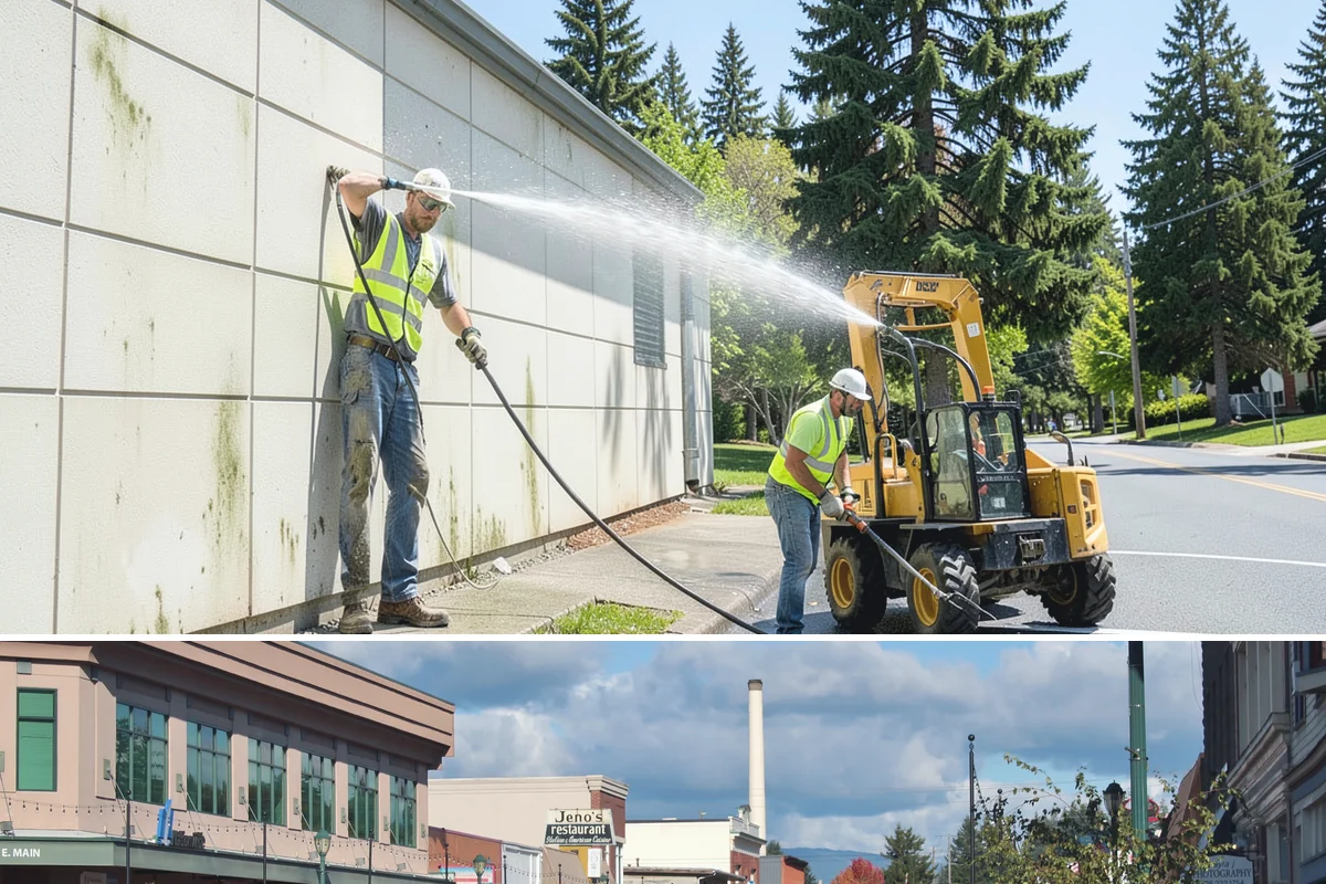 Interior Window Washing in Monroe, Snohomish County, WA - Interior cleanings are easy to run year-round, with heavier demand ahead of spring public events and open houses.