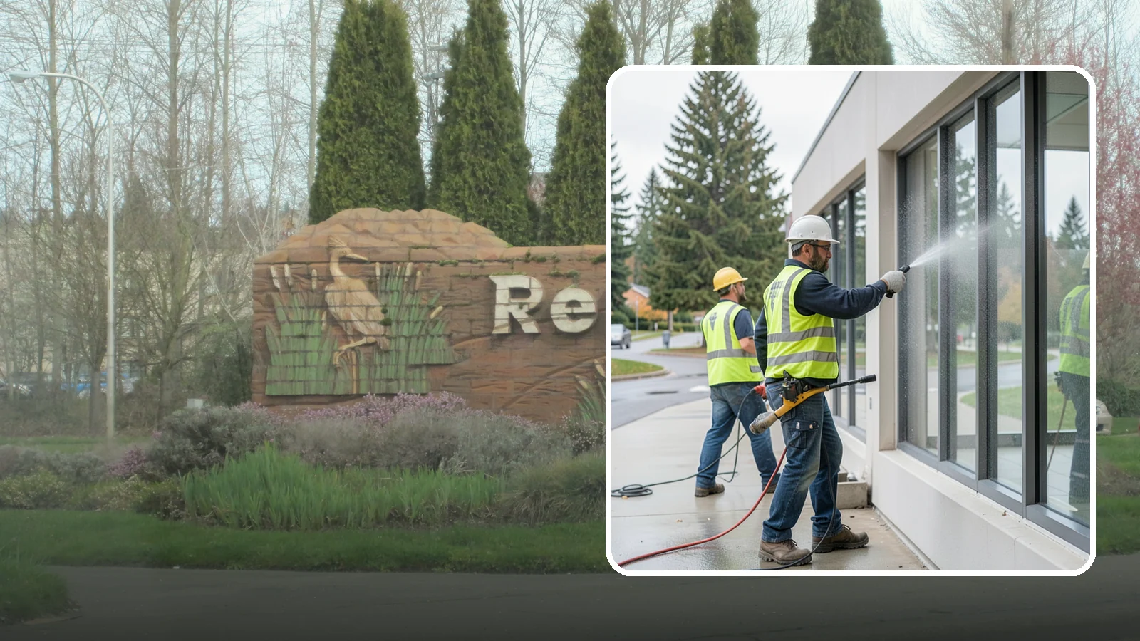 Interior Window Washing in Renton, King County, WA - Streak-free interior glass keeps lobbies, offices, and partitions bright and professional for the public.