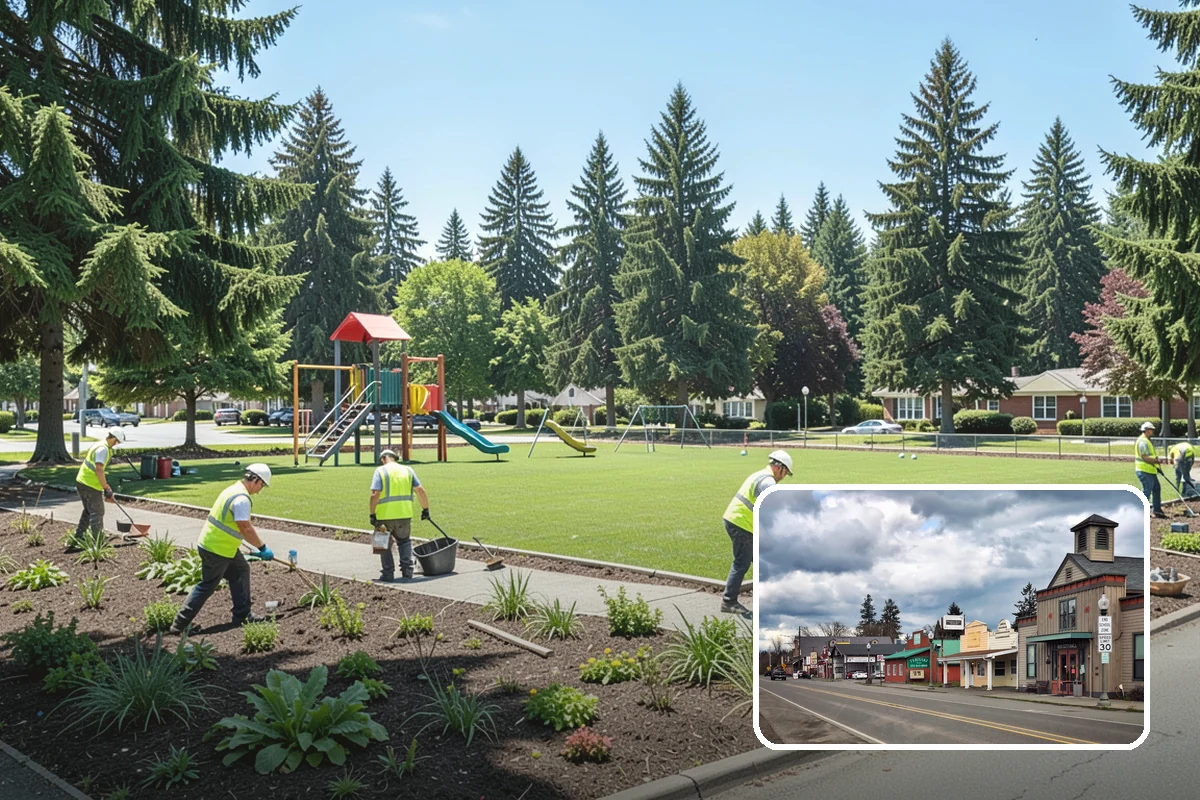 Interior Window Washing in Roy, Pierce County, WA - Streak-free clarity on lobby and partition glass