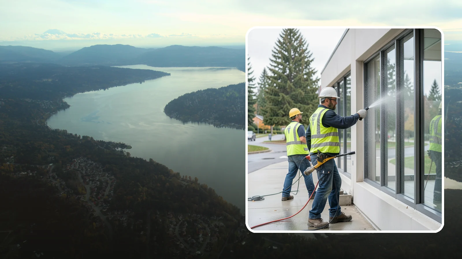 Interior Window Washing in Sammamish, King County, WA - Streak-free interior glass keeps lobbies, offices, and partitions bright and professional for the public.