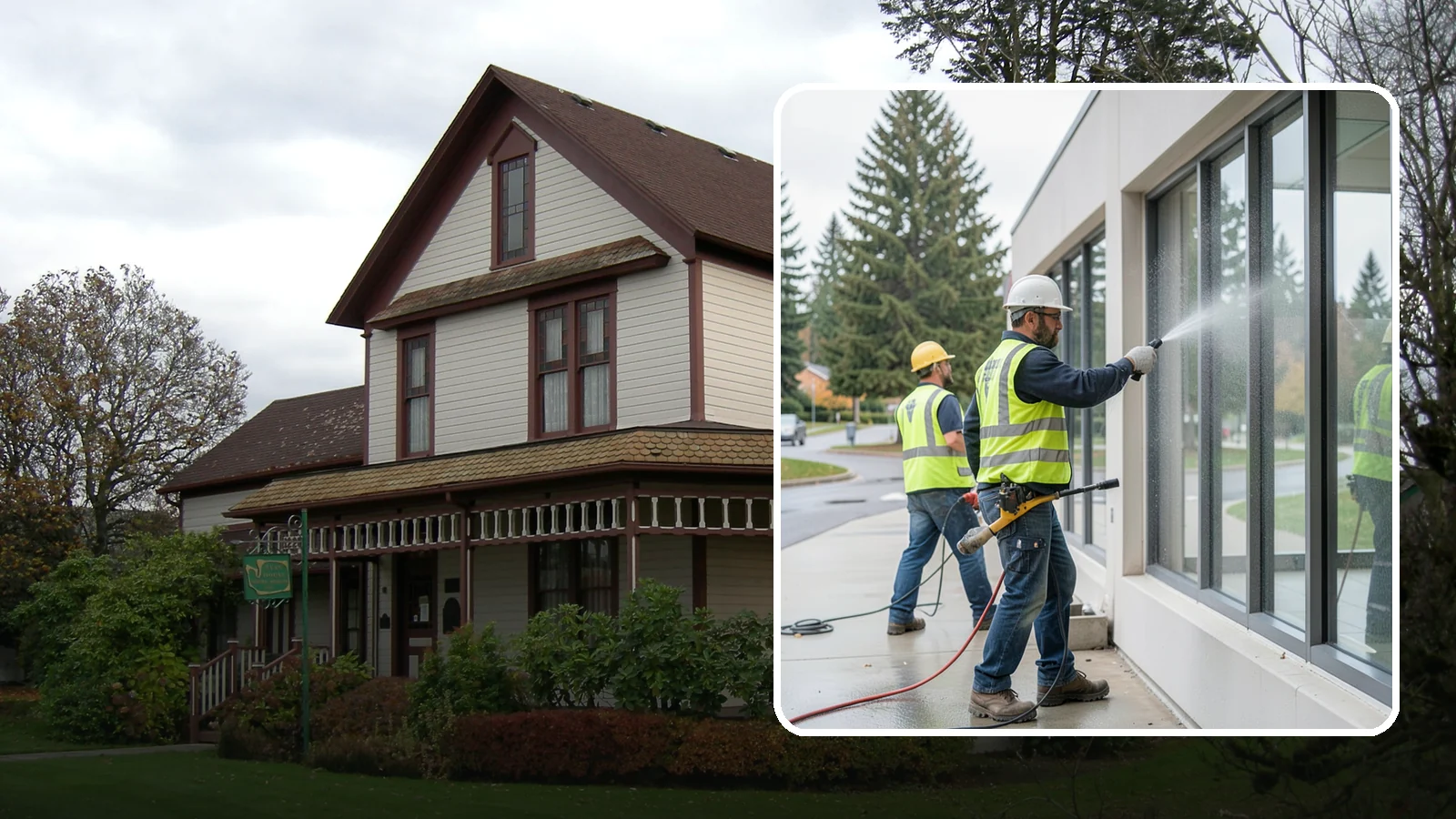 Interior Window Washing in Sumner, Pierce County, WA - Streak-free interior glass keeps lobbies, offices, and partitions bright and professional for the public.