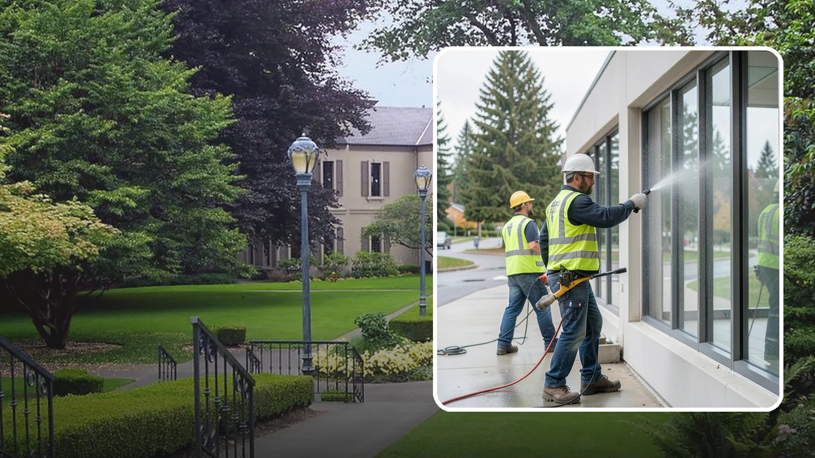 Interior Window Washing in Woodinville, King County, WA - Streak-free interior glass keeps lobbies, offices, and partitions bright and professional for the public.