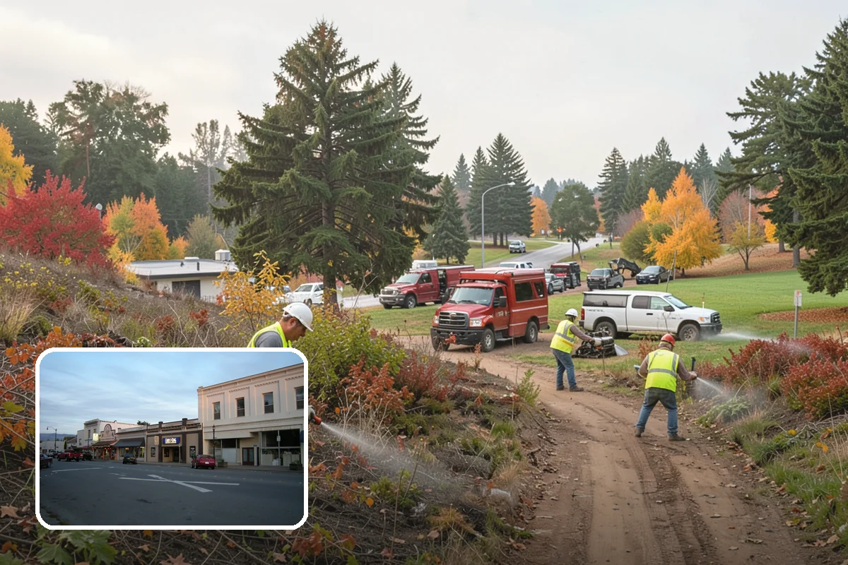 Interpretive Sign Installation in Burlington, Skagit County, WA - Presents durable, weather-resistant interpretive content