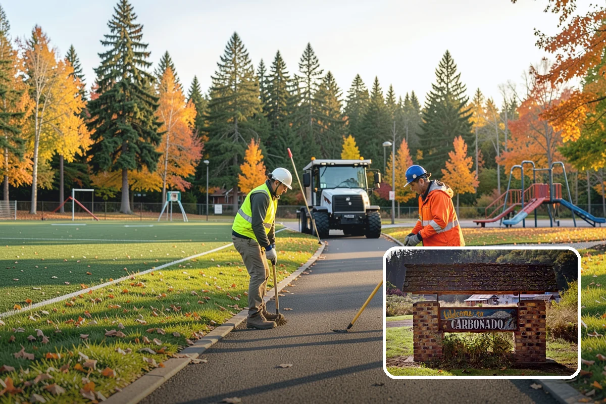 Interpretive Sign Installation in Carbonado, Pierce County, WA - Presents durable, weather-resistant interpretive content