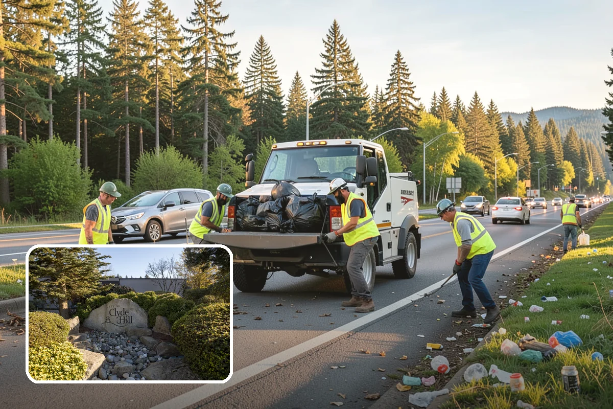 Interpretive Sign Installation in Clyde Hill, King County, WA - Presents durable, weather-resistant interpretive content