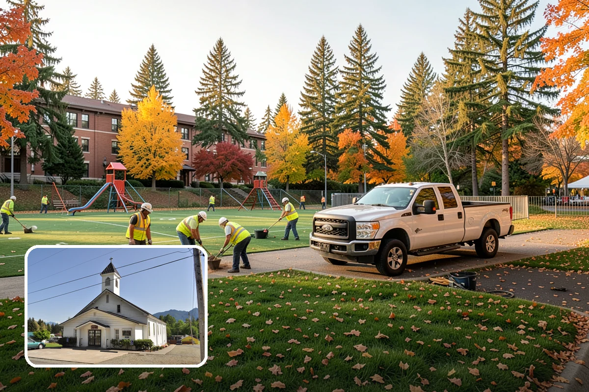 Interpretive Sign Installation in Concrete, Skagit County, WA - Presents durable, weather-resistant interpretive content