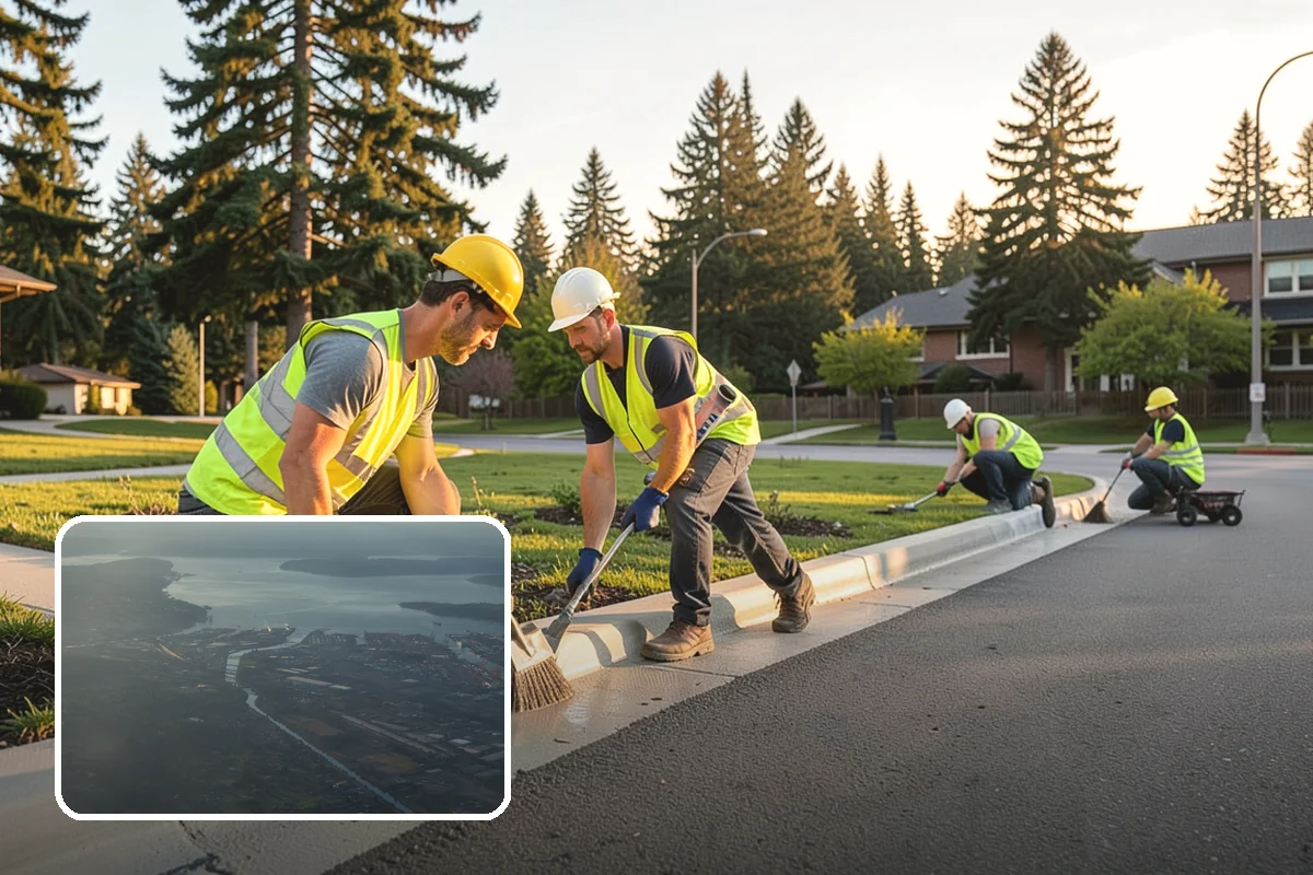Interpretive Sign Installation in Fife, Pierce County, WA - Presents durable, weather-resistant interpretive content