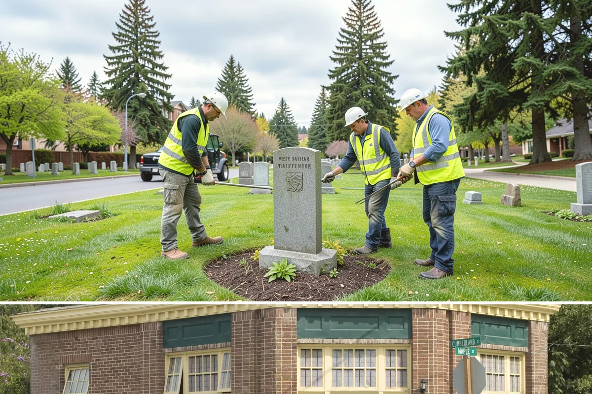 Interpretive Sign Installation in Hamilton, Skagit County, WA - Interpretive sign installation runs year-round, with footing work scheduled around drier ground conditions when possible.