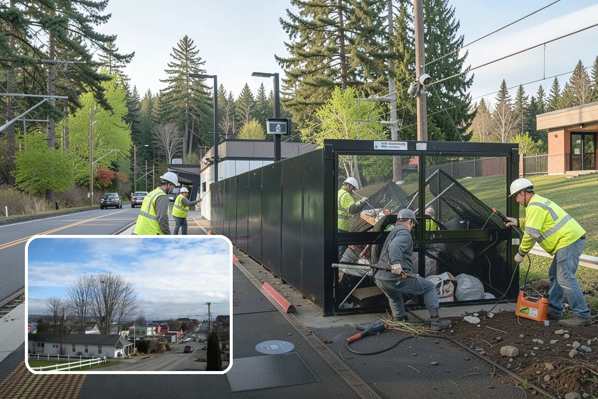Interpretive Sign Installation in Langley, Island County, WA - Presents durable, weather-resistant interpretive content