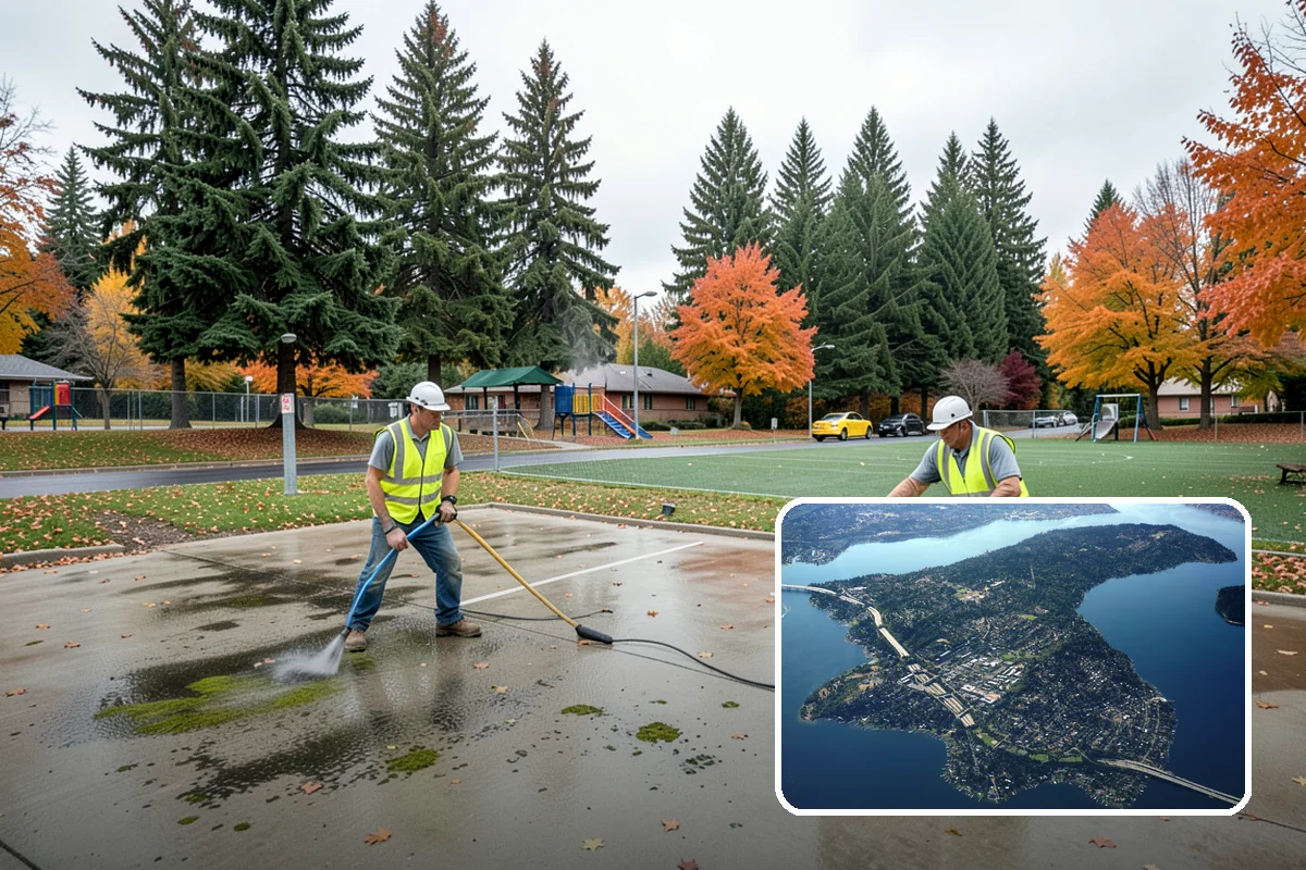 Interpretive Sign Installation in Mercer Island, King County, WA - Presents durable, weather-resistant interpretive content