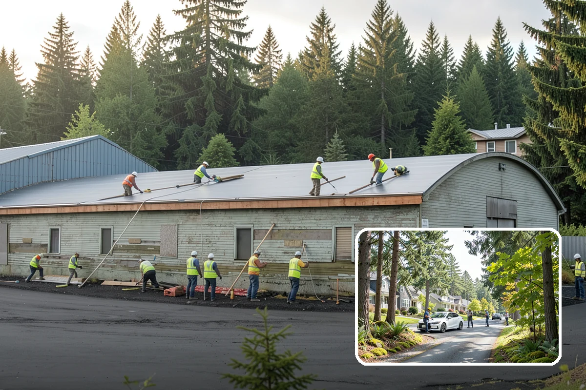 Interpretive Sign Installation in Normandy Park, King County, WA - Presents durable, weather-resistant interpretive content