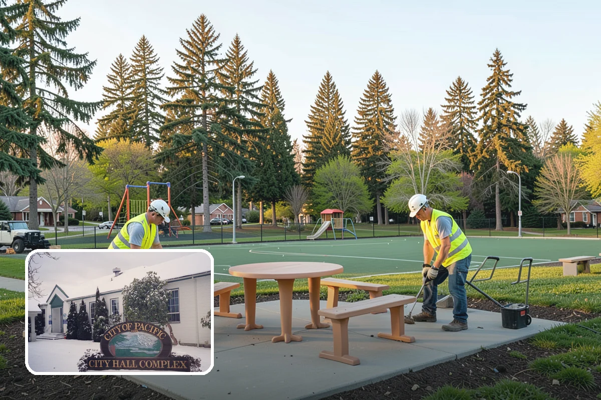 Interpretive Sign Installation in Pacific, King County, WA - Presents durable, weather-resistant interpretive content