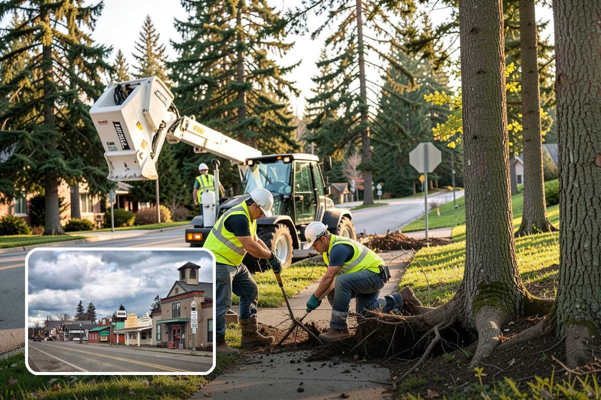 Interpretive Sign Installation in Roy, Pierce County, WA - Presents durable, weather-resistant interpretive content