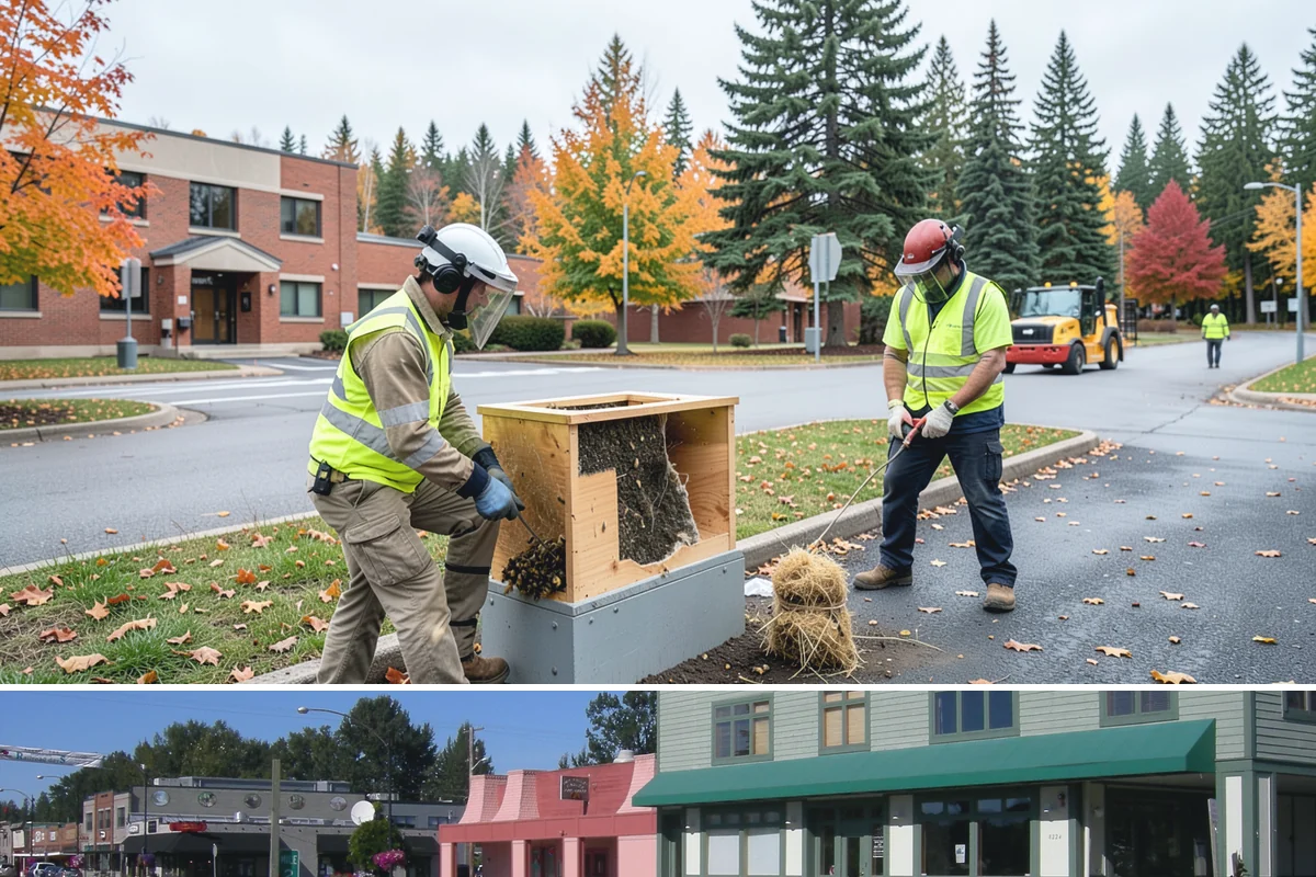 Interpretive Sign Installation in Snoqualmie, King County, WA - Interpretive sign installation runs year-round, with footing work scheduled around drier ground conditions when possible.