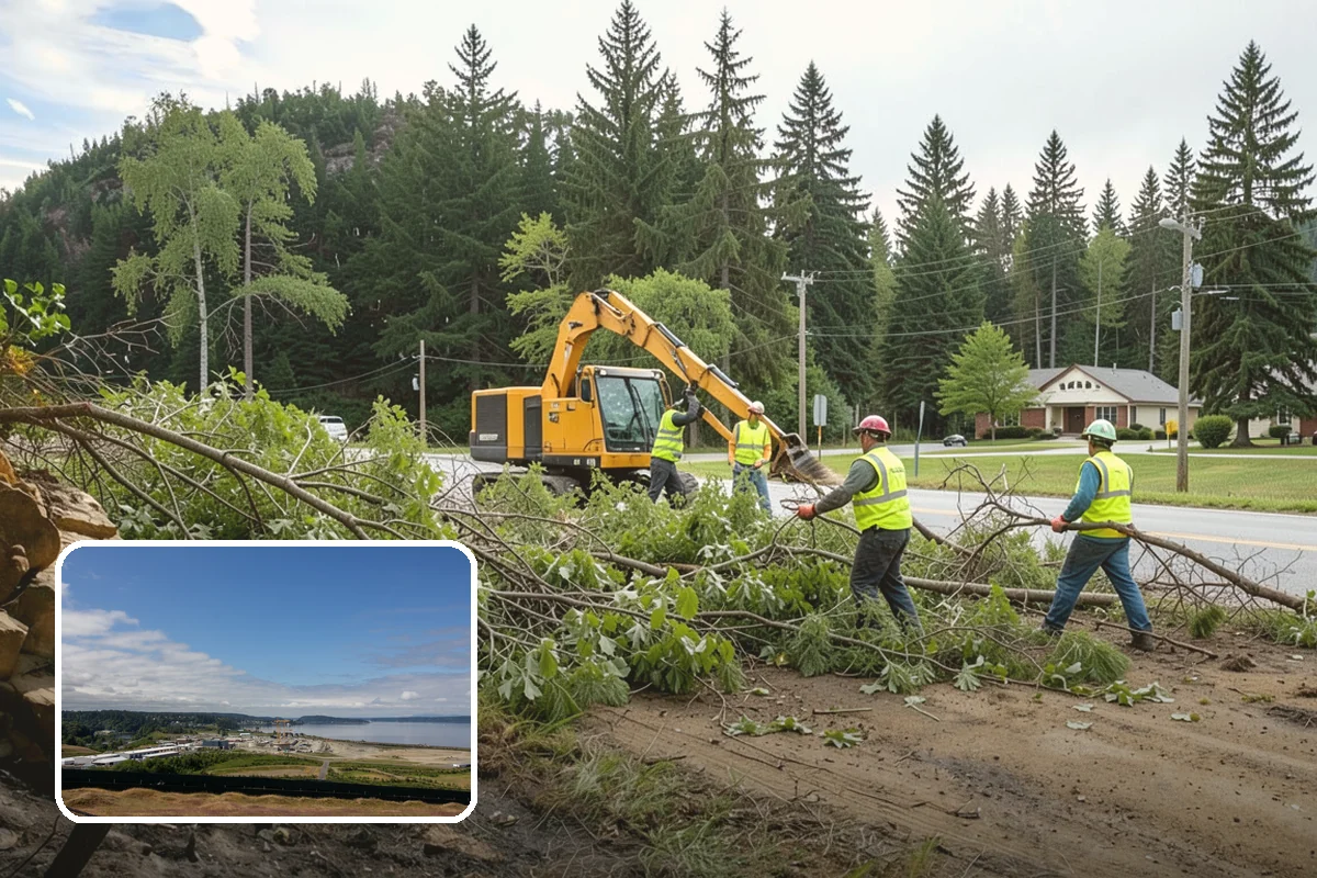 Interpretive Sign Installation in University Place, Pierce County, WA - Presents durable, weather-resistant interpretive content