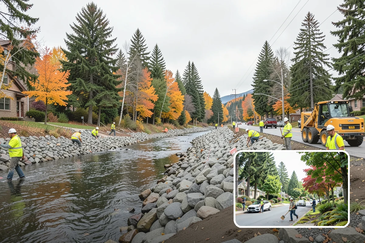 Invasive Species Control in Beaux Arts Village, King County, WA - Meets county noxious-weed control obligations
