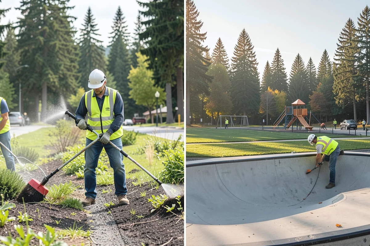 Invasive Species Control in Bonney Lake, Pierce County, WA - Identify and map target species with staff or a specialist