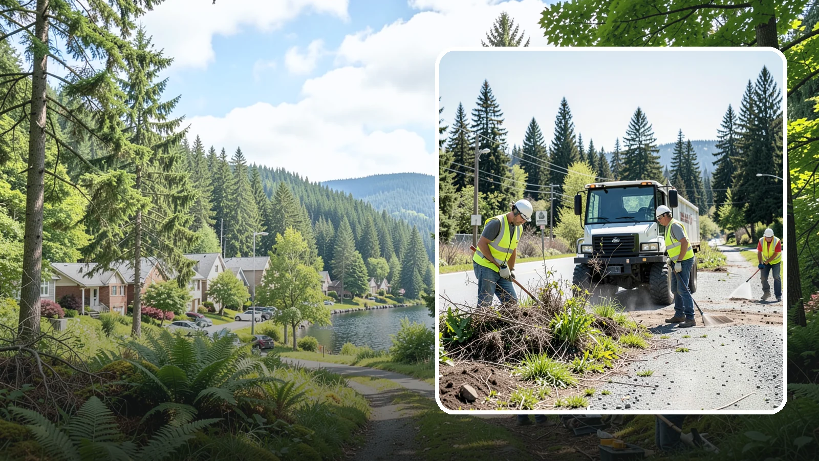 Invasive Species Control in Lake Forest Park, King County, WA - Targeted control of noxious and invasive plants to protect native habitat and meet compliance obligations.