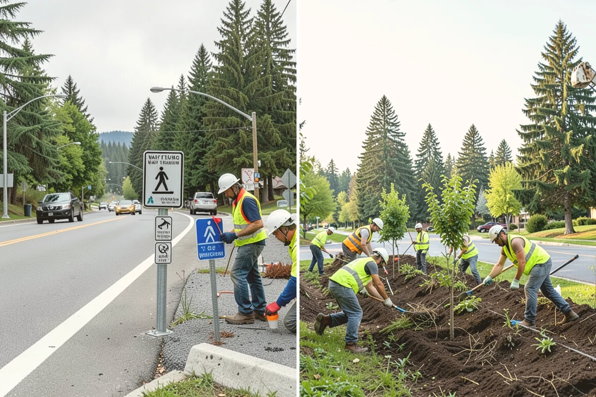 Invasive Species Control in Newcastle, King County, WA - Identify and map target species with staff or a specialist