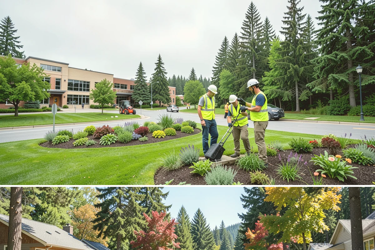 Invasive Species Control in Orting, Pierce County, WA - Treatments are timed to each species' growth cycle, with many invasives best controlled in spring and early summer.